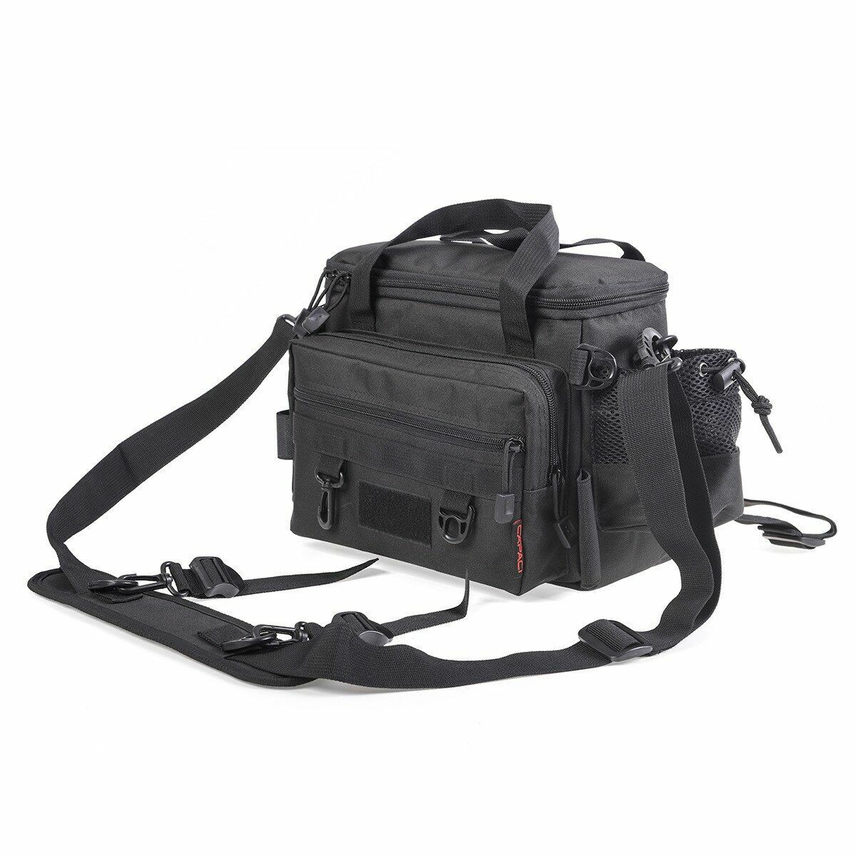 Outdoor Hiking Shoulder Bag Waist Pack Pouch Waterproof Nylon Climbing Hunting