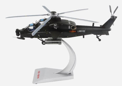 1:48 34CM PLA Z-10 Helicopter Airplane LH95102 Diecast Military Aircraft Model