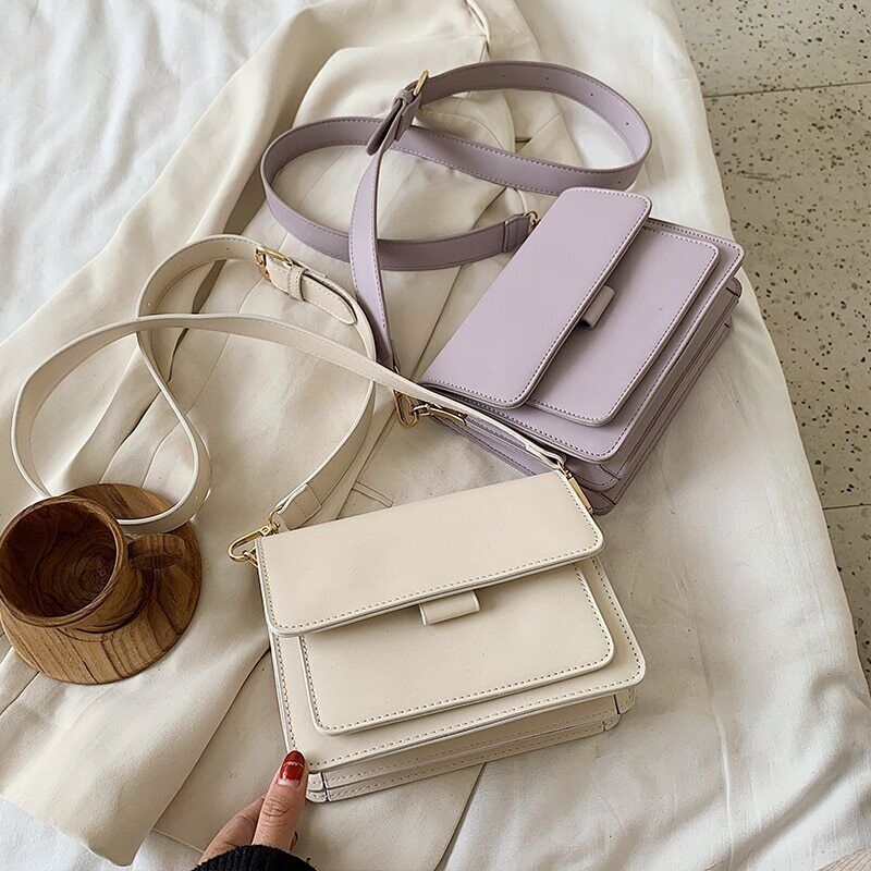PU Leather Crossbody Bags Women Summer Handbags Purses Female Shoulder Bags