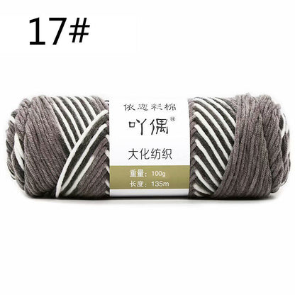 Hot Sale 100g Hand Crochet Knitting Wool Super Soft Milk Cotton Baby Knit Yarn