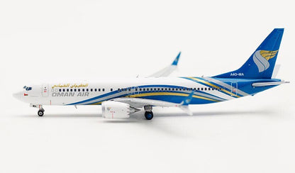 JC Wings OMAN AIR for BOEING 737-8MAX A4O-MA 1/400 diecast plane model aircraft
