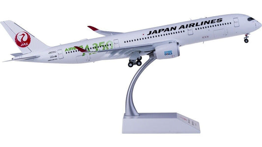 1:200 33CM JC Wings JAPAN AIRLINES AIRBUS A350-900 Plane Flap Down Diecast Model