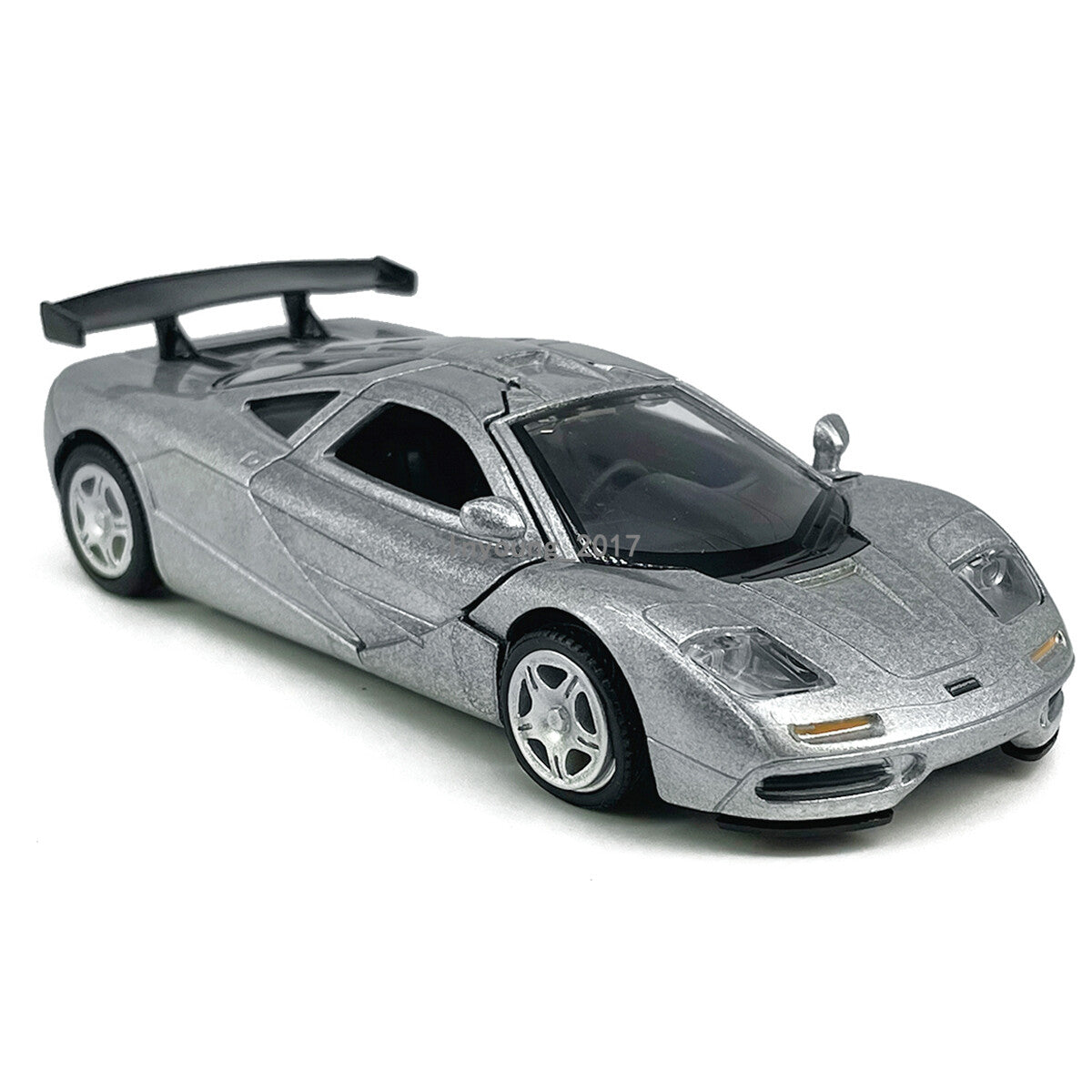 McLaren F1 1:36 Diecast Model Car Toy Vehicle Boys Toys for Kids Gifts Silver