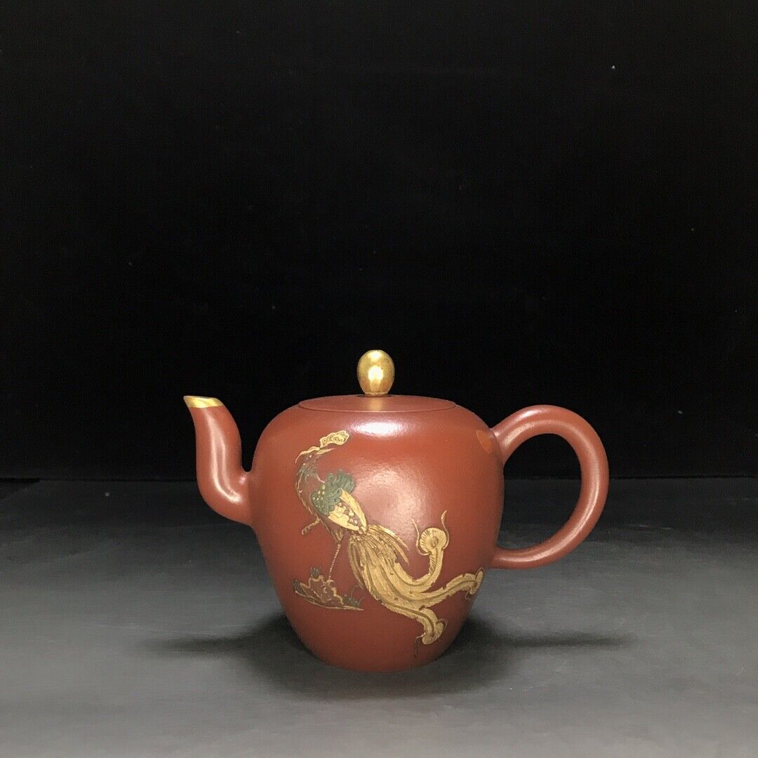 vintage chinese yixing purple clay teapot zisha ceremony teaware collection rare