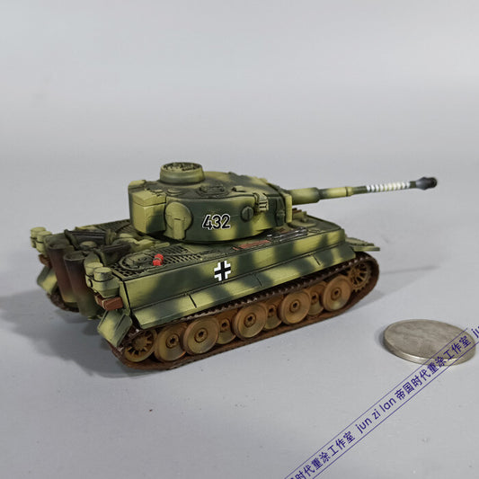 1/72 Tiger Type 1 Tank Model Yellow Green Camo Tank Model