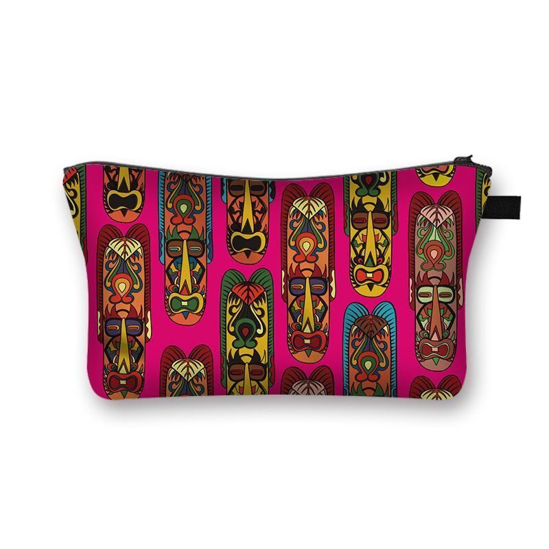 Print Cosmetic Bag Makeup Purse Cosmetic Case Lipstick Storage Bags Traveling