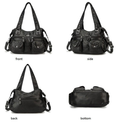 Women Synthetic Bags Large Shoulder Messenger Waterproof Handbag Multifunctional
