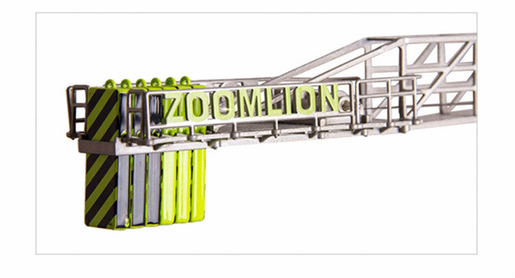 ZOOMLION 1:80 TC6513-8B Tower Crane Construction Machine Equipment Diecast Model
