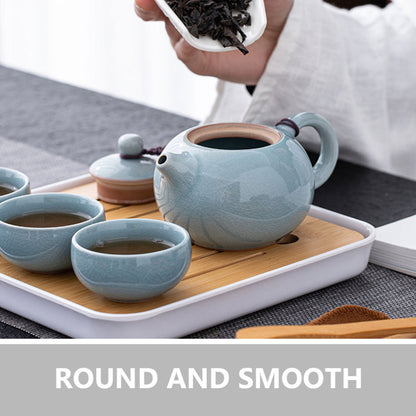 Ceramic Teapot Kungfu Chinese Style Kungfu Teaware for