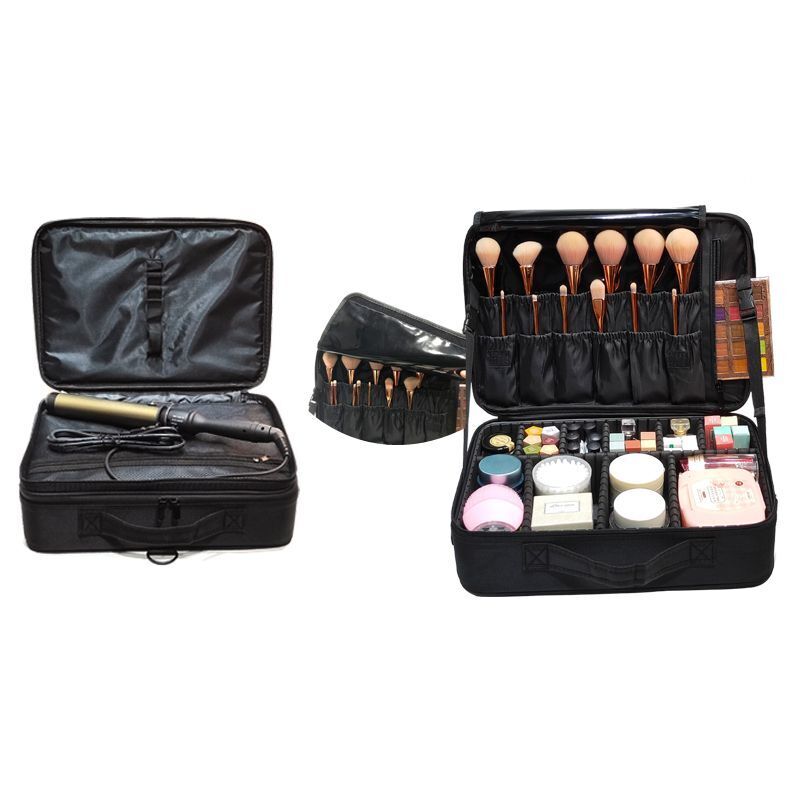 Women Cosmetic Bag Travel Makeup Professional Box Cosmetic Pouch Bags Waterproof