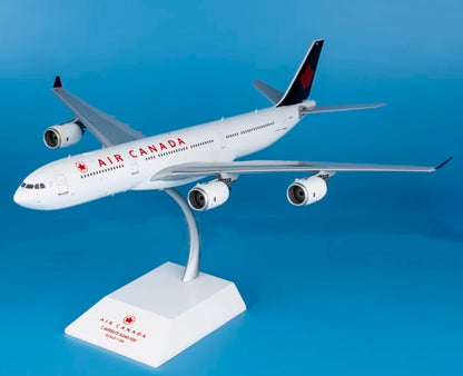 1:200 34CM JC Wings AIR CANADA AIRBUS A340-500 Airplane Diecast Aircraft Model