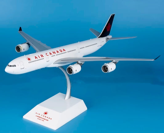 1:200 34CM JC Wings AIR CANADA AIRBUS A340-500 Airplane Diecast Aircraft Model