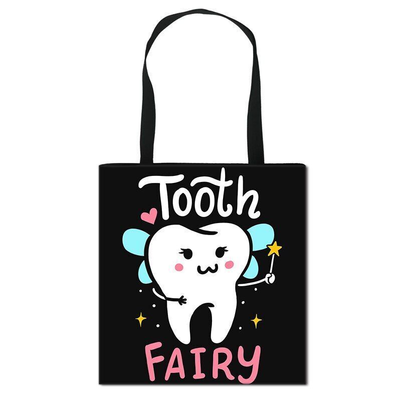 Handbag Casual Tote Bag Shoulder Purse Travelling Storage Pouch Polyester Print