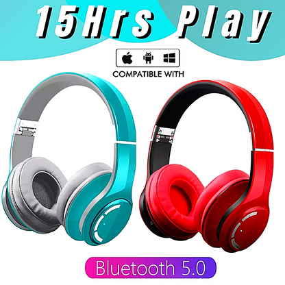 Audifonos Plegables Inalambricos Bluetooth 5.0 Auriculares for All Phones Tablet