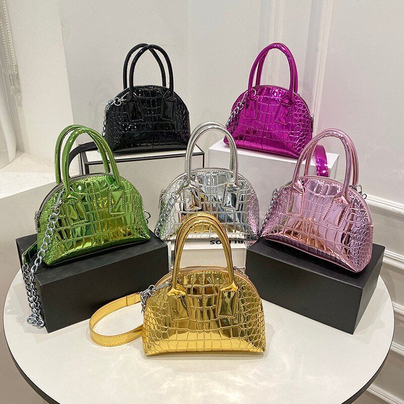 Luxury Handbag Synthetic Leather Shoulder Purse Chains Crossbody Bags 20*7*15 CM