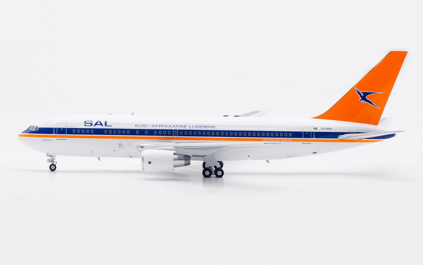 1:200 InFlight SAA B767-200 ZS-SR Passenger Airplane Diecast Aircraft Model