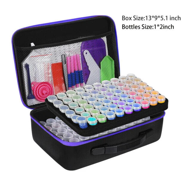 Diamond Painting Tools Kits Diamond Paint Container Storage Box Handbag