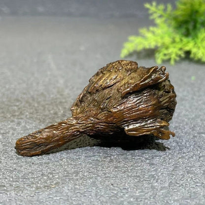china Antique Collection Sparrow Bird bronze statue