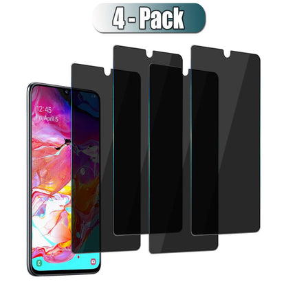 For Samsung Galaxy A70 Privacy Glossy Tempered Glass Anti-Spy Screen Protector