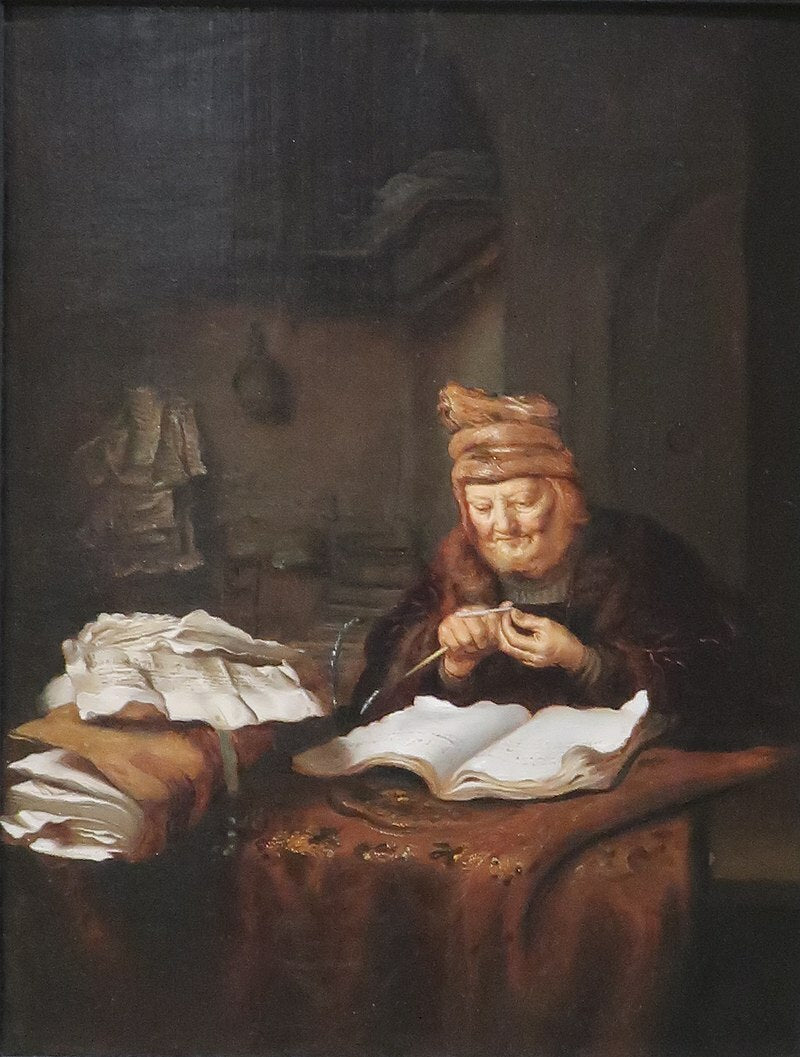 high quality oil painting handpainted on canvas "The Old Philosopher"