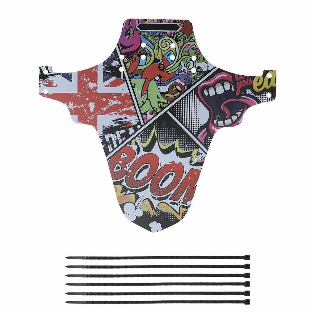 Mudguard Bicycle Fenders Colorful Front/Rear Tire Wheel Carbon MTB Mountain Bike