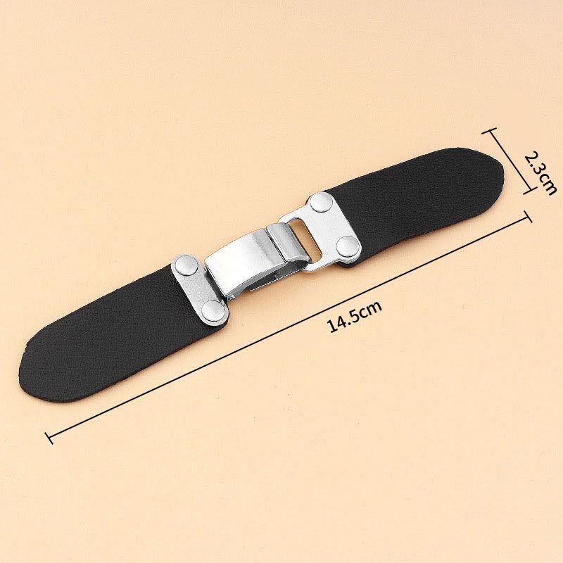 Women Belt Buckle Metal Coat Windbreaker Cardigan Jacket Leather Hook Decoration