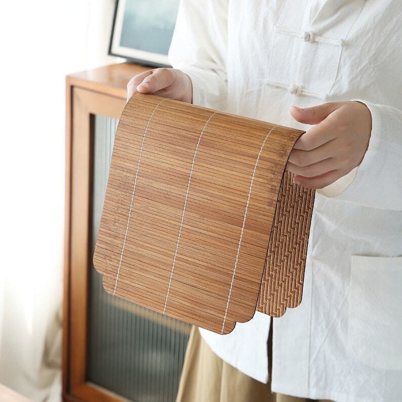 Bamboo Tea Table Mats|Table Cloth|Tea Accessories