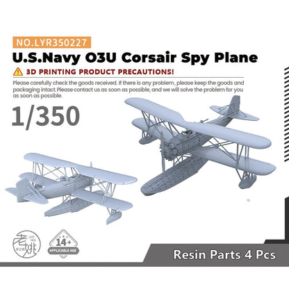 Yao's Studio LYR350227 1/350 Military Model Kit US Navy O3U Corsair Spy Plane