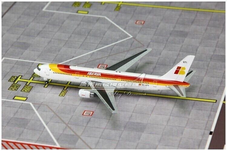 1:400 JC Wings IBERIA BOEING 767-300ER Passenger Airplane Diecast Aircraft Model