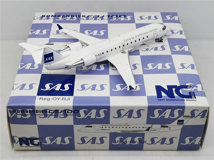 1:200 NG Model Flying for Scandinavian Airlines CRJ-100LR Airplane Diecast Model