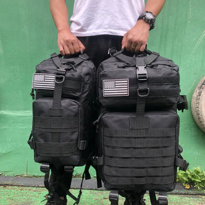 Tactical Backpack Bag 3 Days Army Outdoor Backpack Climbing Camping Hiking Bag