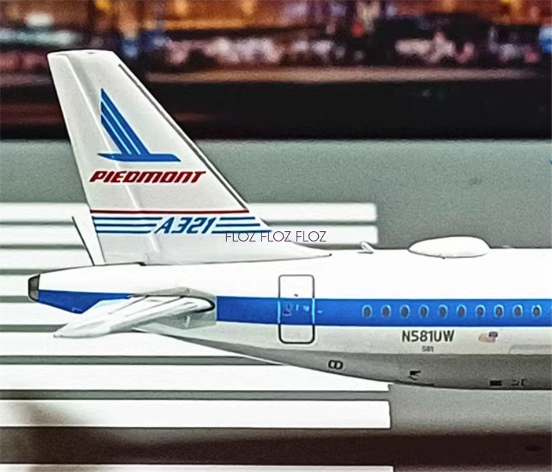 for GeminiJets for American Airlines for Airbus A321 N581UW Piedmont 1:400 model