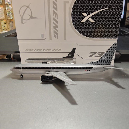 1:400 JC Wings SpaceX B737-800 N154TS Passenger Plane Diecast Aircraft Model