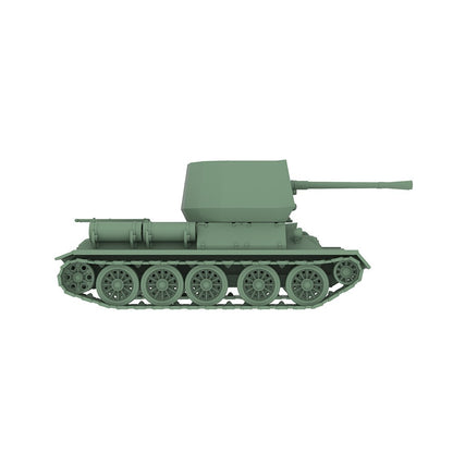 SSMODEL SS200751 1/200 Military Model Parts Soviet T-34 Anti Aircraft Tank