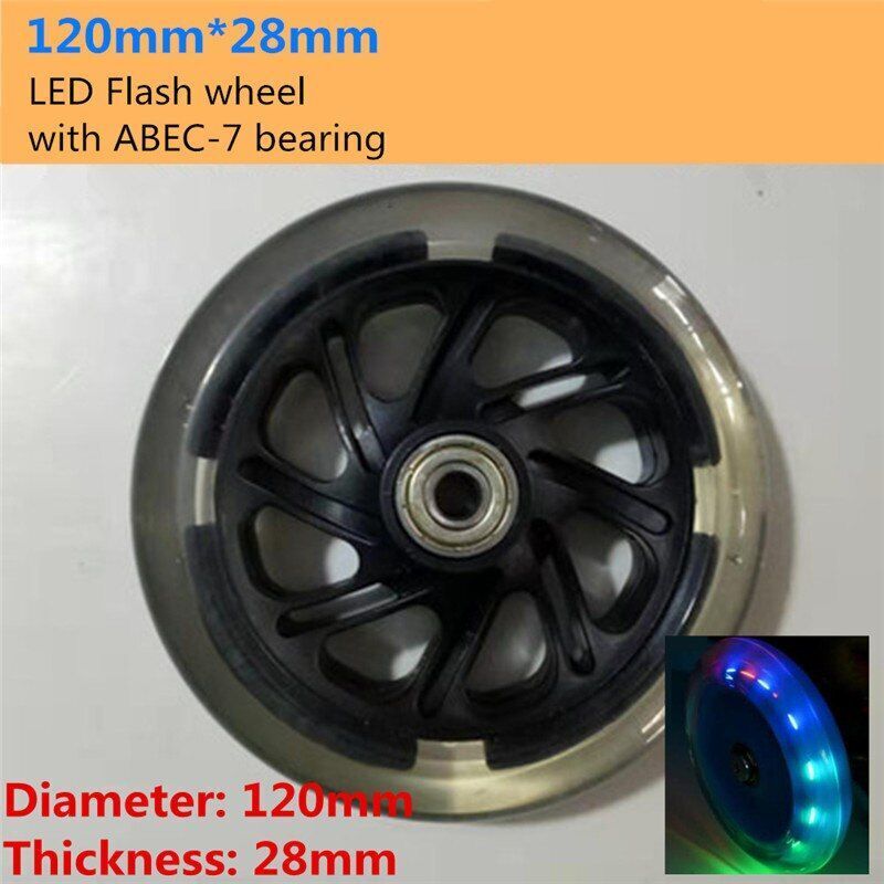 1pc 200/180/175/145/120/40/30/24mm Scooter Skating Wheel Tire PU Skateboard 12 V