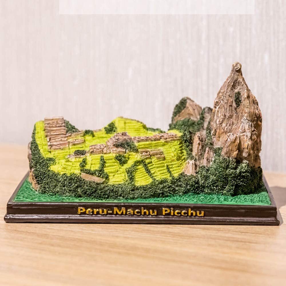 7" Machu Model Picchu Peru Decorative Collectibles Home Decor Ornaments Gift New