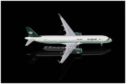 1:400 JC Wings Saudia AIRBUS A321NEO Passenger Airplane Diecast Aircraft Model