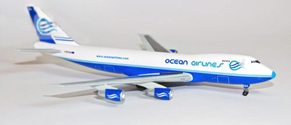 Dragon Ocean Airlines 747-200F I-OCEA 1/400 diecast plane model aircraft