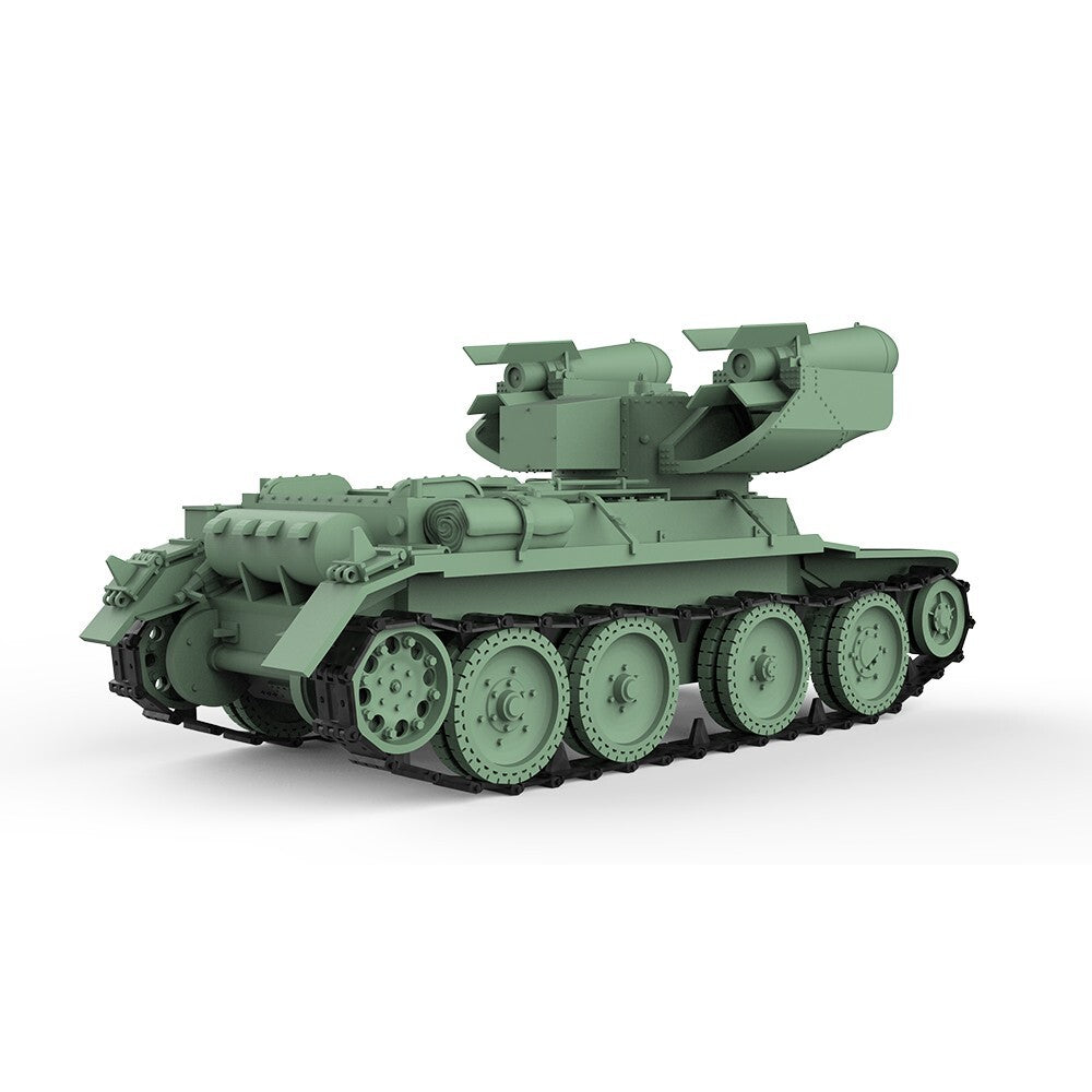 SSMODEL SS72589 1/72 25mm Military Model Kit Soviet RBT-5 Light Tank