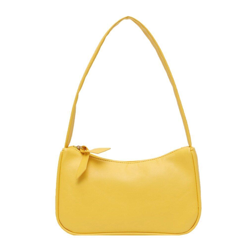 Synthetic Leather Shoulder Bag Underarm Purse Small Handbags Purse 20*15*6.5 CM