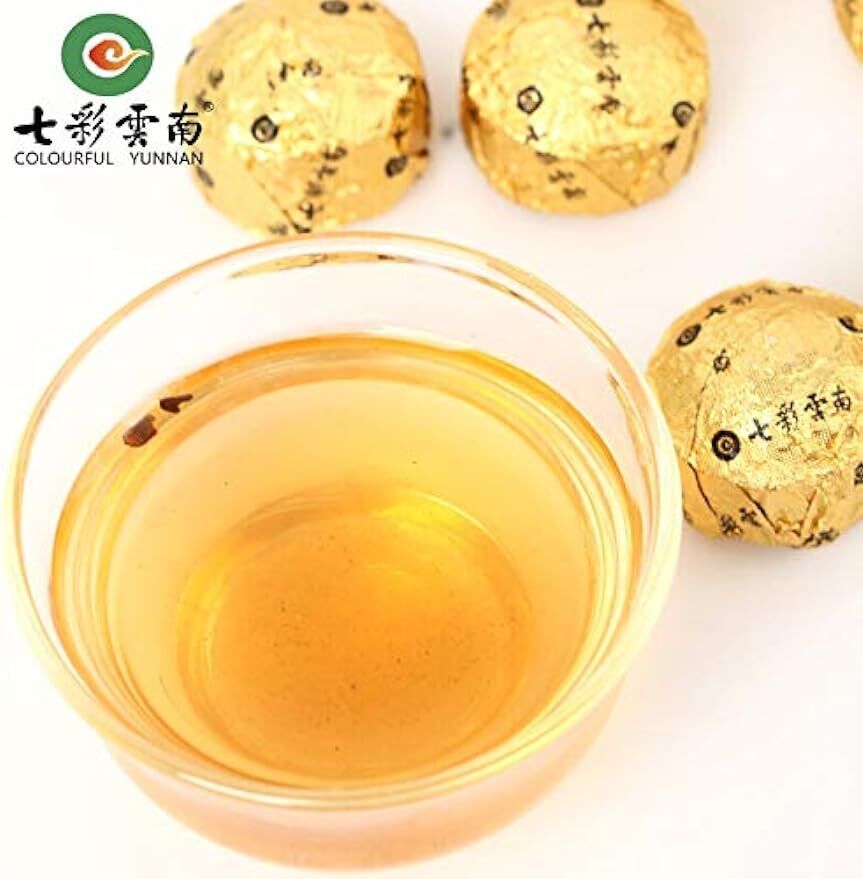 3g*15pcs Seven Colours Yunnan Puerh Tea Glutinous Tea 45g (1.59OZ) Unfermented