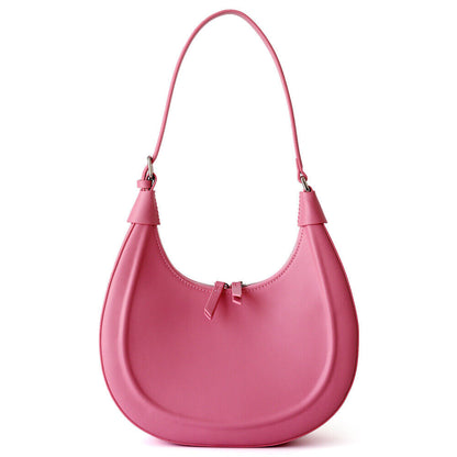 Convertible Real Leather Hobo Shoulder Bag Tote Purse Saddle Fashion Crossbody