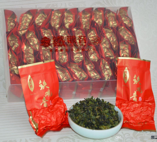 New Tieguanyin Tea China Oolong Tea Tikuanyin Health Tea 64 SMALL Bags 500g