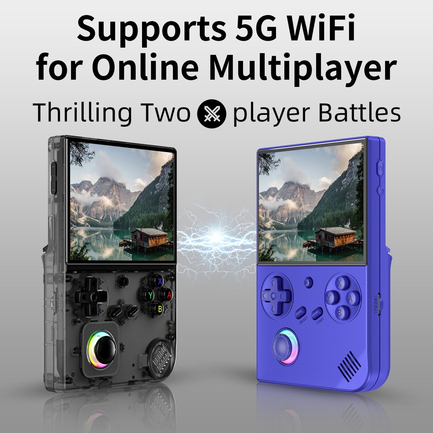 ANBERNIC RG40XXV Handheld Game Console 4'' IPS Screen Video Output Joystick RGB