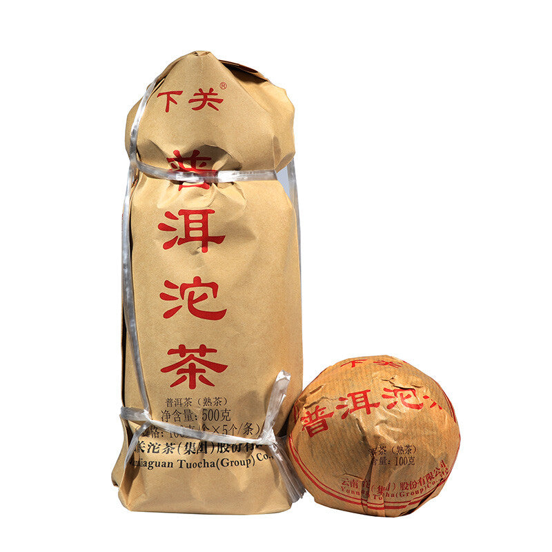 Xia Guan XiaoFa TuoCha Puer Tea 2018 Xiaguan Pu-erh Shu Ripe Pu'er Tea 500g