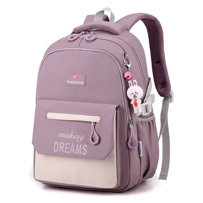 Backpack Girls Primary School Student Bag Children Bookbag Satchels Knapsack