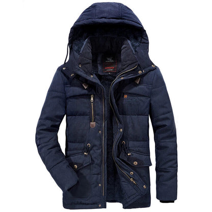Men Coats Winter Jacket Men Outwear Coat Mens Jackets Overcoat Fur Thicking Coat