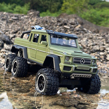 1:28 Mercedes Benz G63 G65 Diecast Model Car Pickup Truck Vehicle Toy Gift 6*6