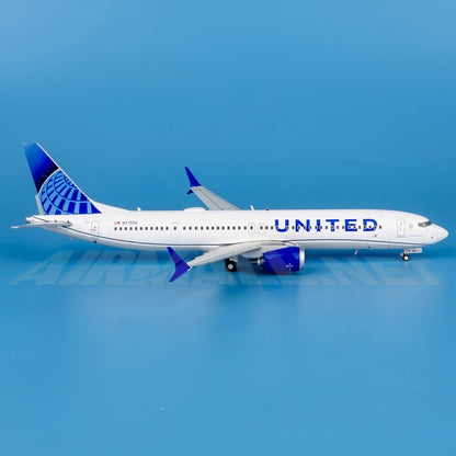 1:200 GeminiJets United Airlines Plane Boeing 737 MAX9 Diecast Aircraft Model