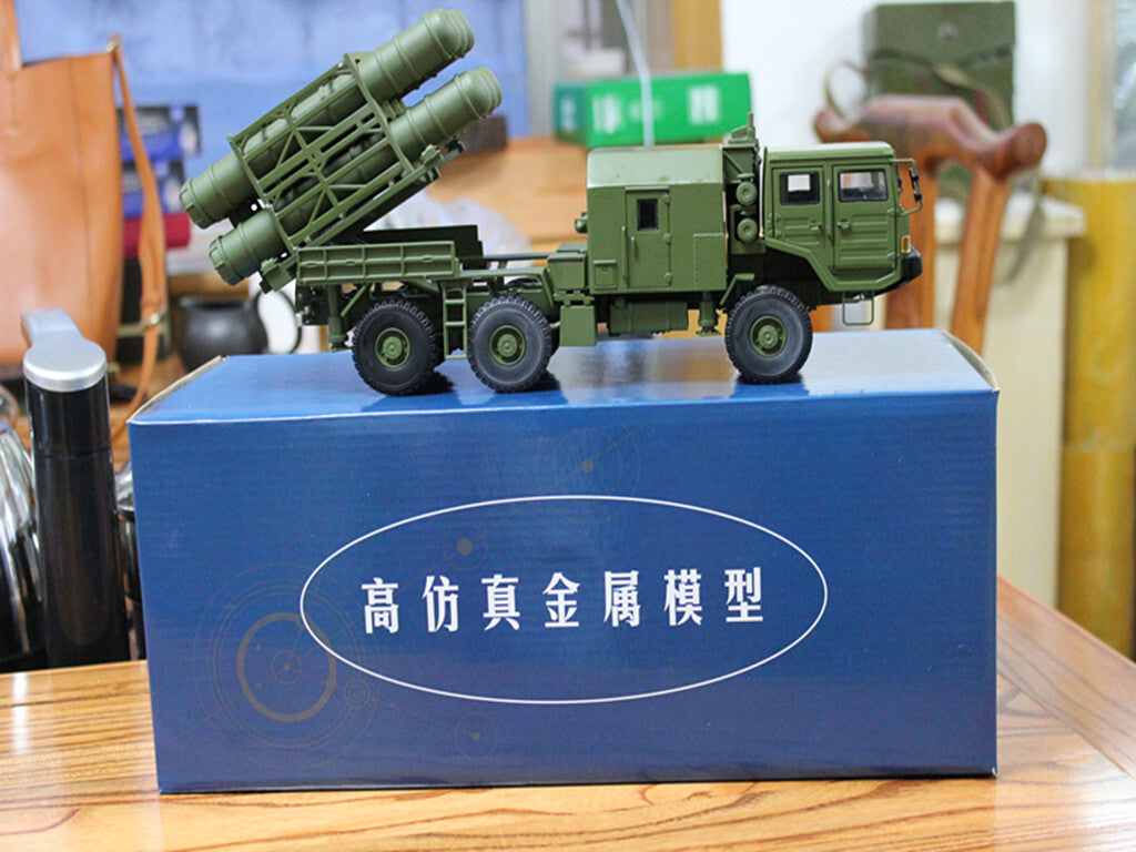 1:30 China Hongqi 16A Medium-Range Air Defense Missile Vehicle Model Collection